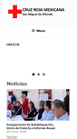 Mobile Screenshot of cruzrojasanmiguel.org